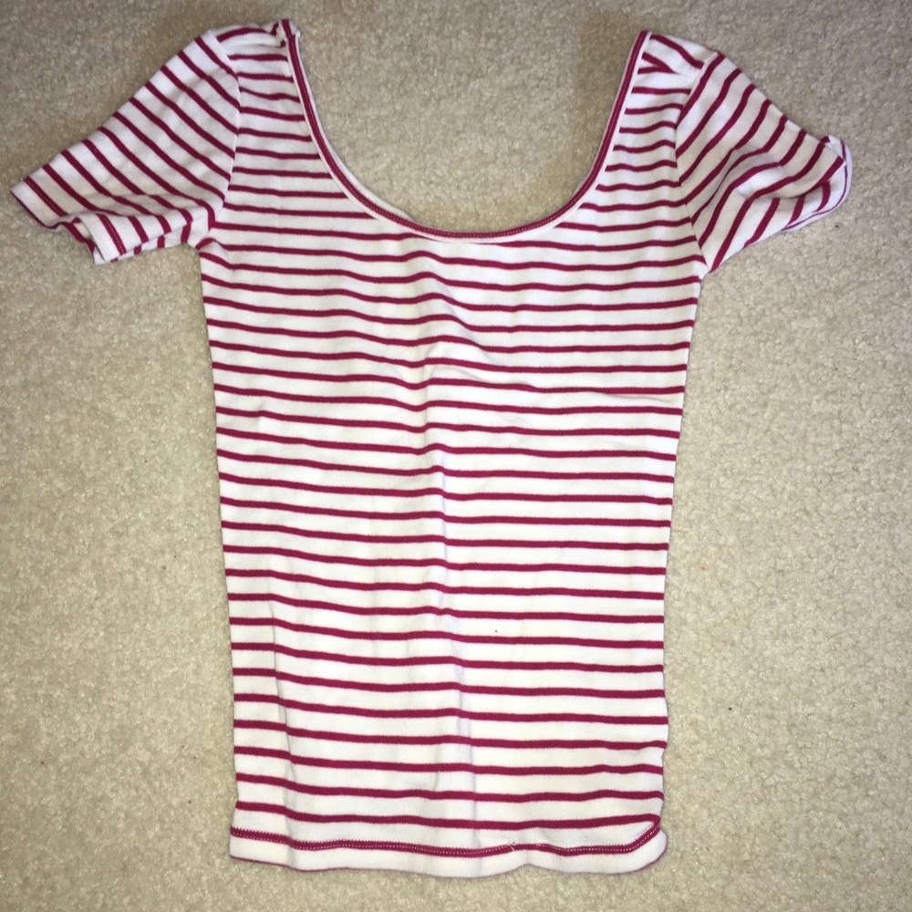 striped t-shirt
